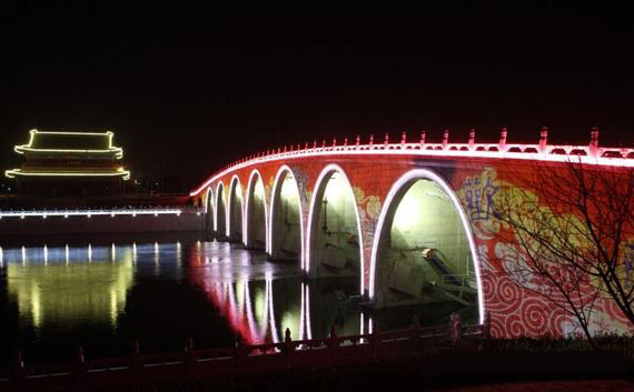 城市夜景照明设计,景观照明设计,城市照明设计