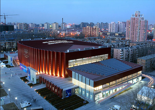 北京工业大学照明设计,北京工业大学亮化工程,大学夜景照明,大学照明效果图设计
